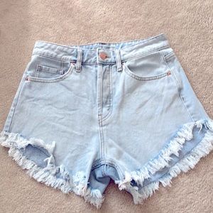 Wild Fable high rise jean shorts